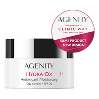 AGENITY Hydra-OX 1° Antioxidant Moisturizing Face Cream for Day SPF20 - 50 ml