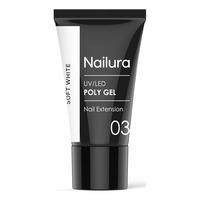 Nailura Poly Gel 03 - Soft White - 30 g