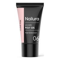 Nailura Poly Gel 06 - Clear Pink - 30 g