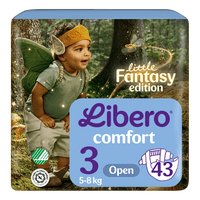 Libero Comfort 3 Öppen blöja 5-8 kg - 43 st
