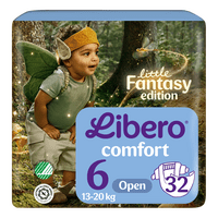 Libero Comfort 6 Öppen blöja 13-20 kg - 32 st