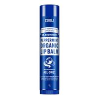 Dr. Bronner's Organic Lip Balm Peppermint - 4 g
