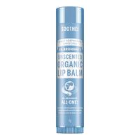 Dr. Bronner's Organic Lip Balm Unscented - 4 g