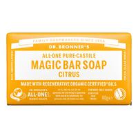 Dr. Bronner's Magic Bar Soap Citrus - 140 g