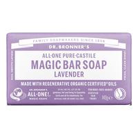 Dr. Bronner's Magic Bar Soap Lavender - 140 g