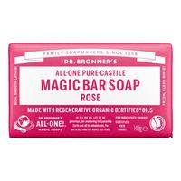Dr. Bronner's Magic Bar Soap Rose - 140 g