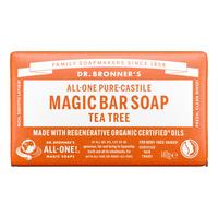 Dr. Bronner's Magic Bar Soap Tea Tree - 140 g