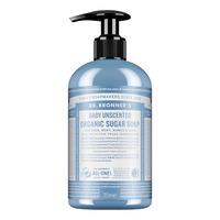 Dr. Bronner's Organic Sugar Soap Baby Unscented - 355 ml