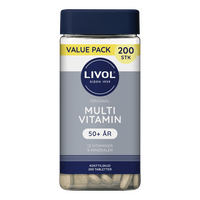 Livol Multivitamin 50+ - 200 tabletter
