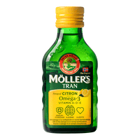 Møller's Tran Omega-3 Citronsmak - 150 ml