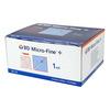 BD Micro Fine+ insulinspruta 1 ml - 100 st