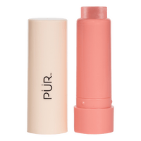 PÜR Silky Tint Creamy Multitasking Stick with Peptides - Coral Cosmo - 6 g