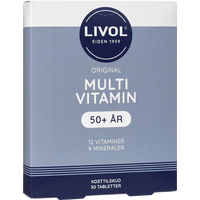 Livol Multivitamin 50+ - 30 tabletter