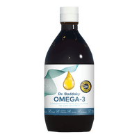 Dr. Baddaky Omega-3 för hund, katt och häst - 500 ml