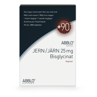 ABBLO Amino Järn mini 25 mg - 90 tabletter