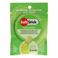 SaltStick Electrolyte Fastchews Lemon-Lime - 10 st