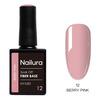 Nailura Fiber Base 12 - Berry Pink - 10 ml