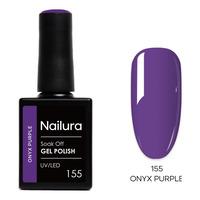Nailura Gel Polish 155 - Onyx Purple - 10 ml
