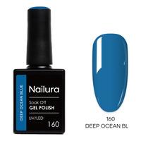 Nailura Gel Polish 160 - Deep Ocean Blue - 10 ml