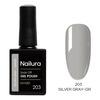 Nailura Gel Polish 203 - Silver Gray Green - 10 ml