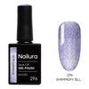 Nailura Gel Polish 296 - Shimmery Blue - 10 ml