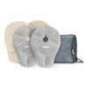 Haakaa Hot & Cold Reusable Breast Compression Pads - Suva Grey - 2 st
