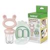 Haakaa Freeze-N-Feed Mini Combo – Blush Feeder + Pea Green Tray – 1 st.