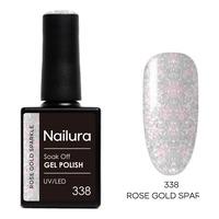 Nailura Gel Polish 338 - Rose Gold Sparkle - 10 ml