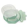 Haakaa Freeze-N-Feed Mini Combo - Lavender Feeder + Pea Green Tray 
