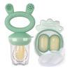 Haakaa Freeze-N-Feed Mini Combo - Pea Green Feeder + Pea Green Tray 
