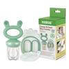 Haakaa Freeze-N-Feed Mini Combo - Pea Green Feeder + Pea Green Tray 