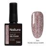 Nailura Gel Polish 344 - Rose Gold Shimmer - 10 ml