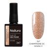 Nailura Gel Polish 347 - Champagne Gold Sparkle - 10 ml
