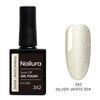 Nailura Gel Polish 362 - Silver White Sparkle - 10 ml