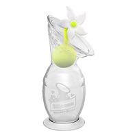 Haakaa Gen. 2 Silicone Breast Pump & Flower Stopper White - 1 set