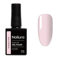 Nailura Gel Polish 05 - Rosebud Pink - 10 ml