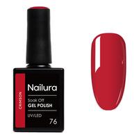 Nailura Gel Polish 76 - Crimson - 10 ml