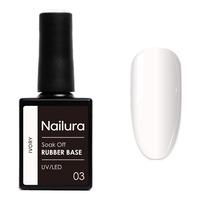 Nailura Rubber Base 03 - Ivory - 10 ml