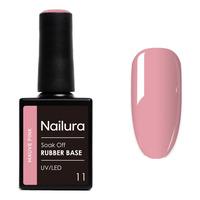 Nailura Rubber Base 11 - Mauve Pink - 10 ml