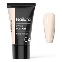 Nailura Poly Gel 04 - Warm Beige - 30 g