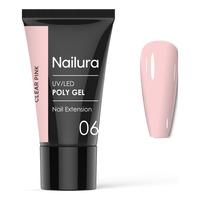 Nailura Poly Gel 06 - Clear Pink - 30 g