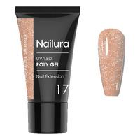 Nailura Poly Gel 17 - Champagne Shimmer - 30 g