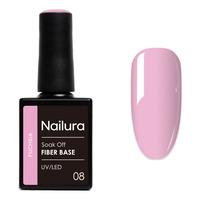 Nailura Fiber Base 08 - Fuchsia - 10 ml