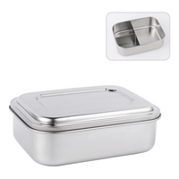Suztain Bento Matlåda med 3 fack - 1120 ml