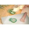 Haakaa Freeze-N-Feed Mini Combo - Steel Blue Feeder + Pea Green Tray