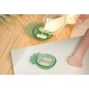 Haakaa Freeze-N-Feed Mini Combo - Pea Green Feeder + Pea Green Tray