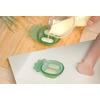 Haakaa Freeze-N-Feed Mini Combo - Blush Feeder + Pea Green Tray