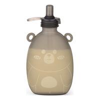 Haakaa Happii Bear Silicone Goody Pouch - 500 ml - Grey