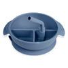 Haakaa Silicone Divided Suction Bowl - Bluestone  
