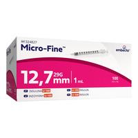 BD Micro Fine+ insulinspruta 1 ml - 100 st